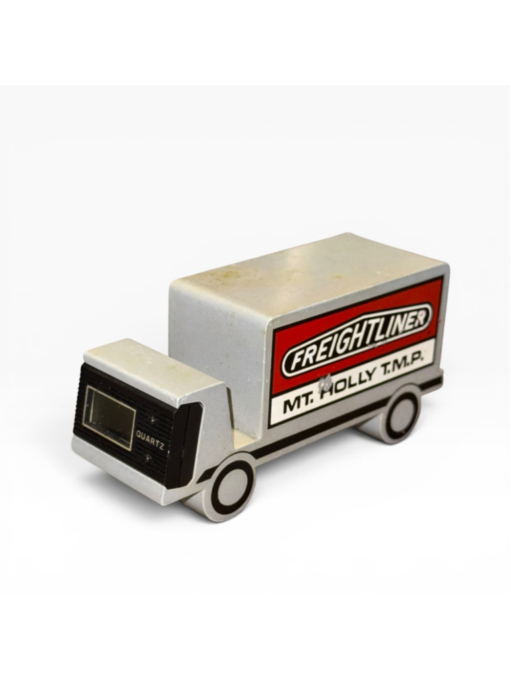 Freightliner Novelty Truck Quartz Desk Clock Paper Weight